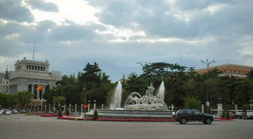 Plaza de Cibeles, Madrid España.