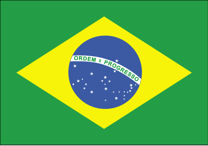 Flag from Brazil